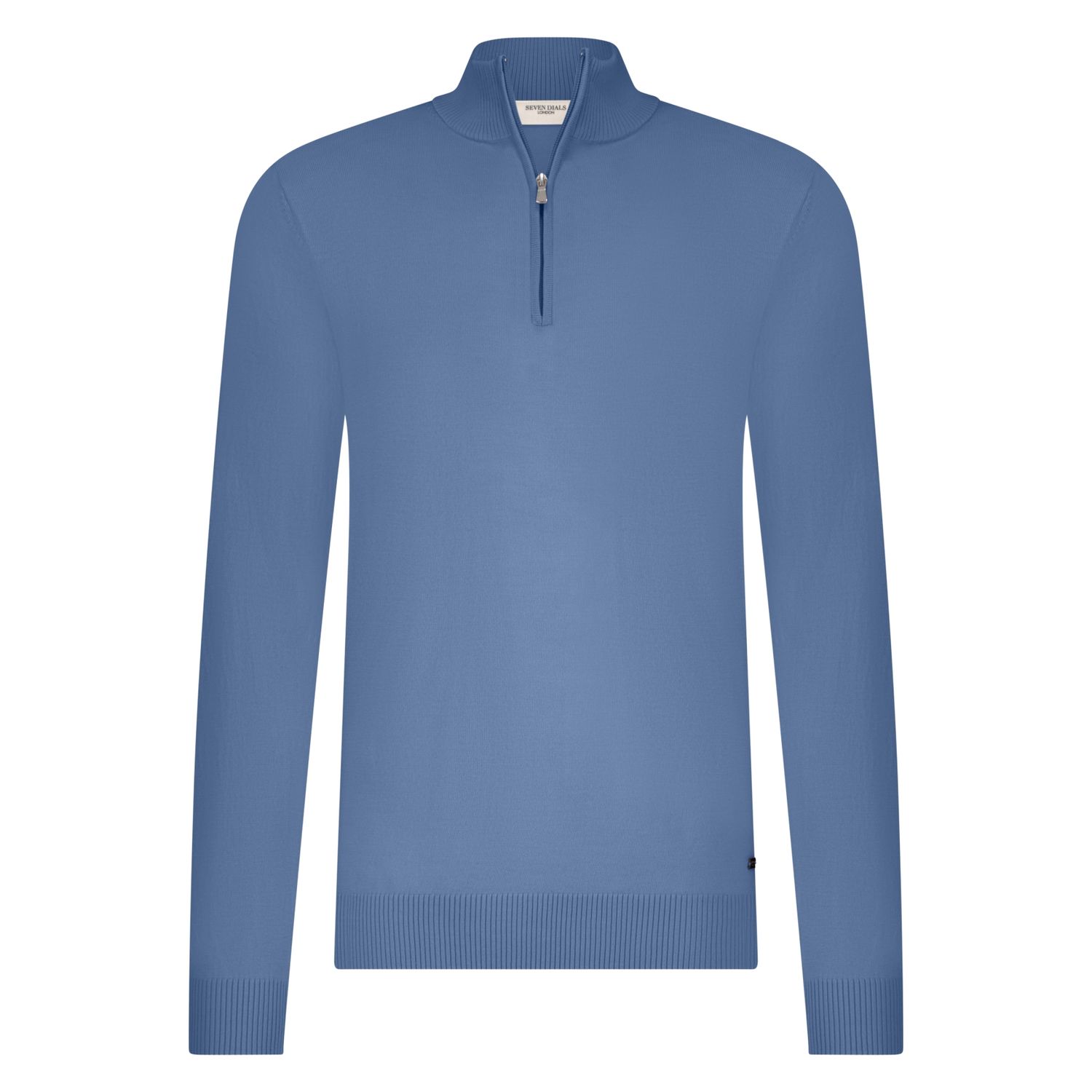 Seven Dials Saul Midnight Blue Half-Zip SDL00005LU15