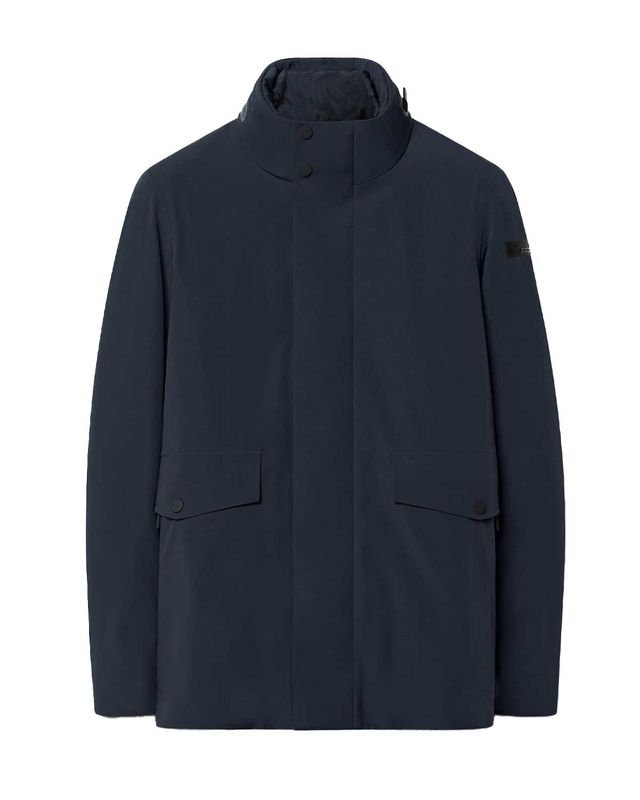 RRD Field Jacket W26053-60 in donkerblauw, voorzijde