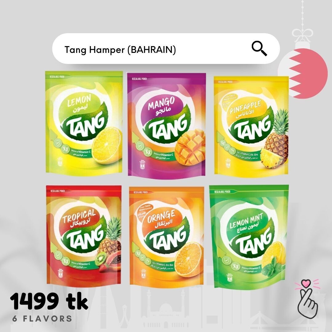 Tang Gift Hamper - 6 Flavors (Bahrain)