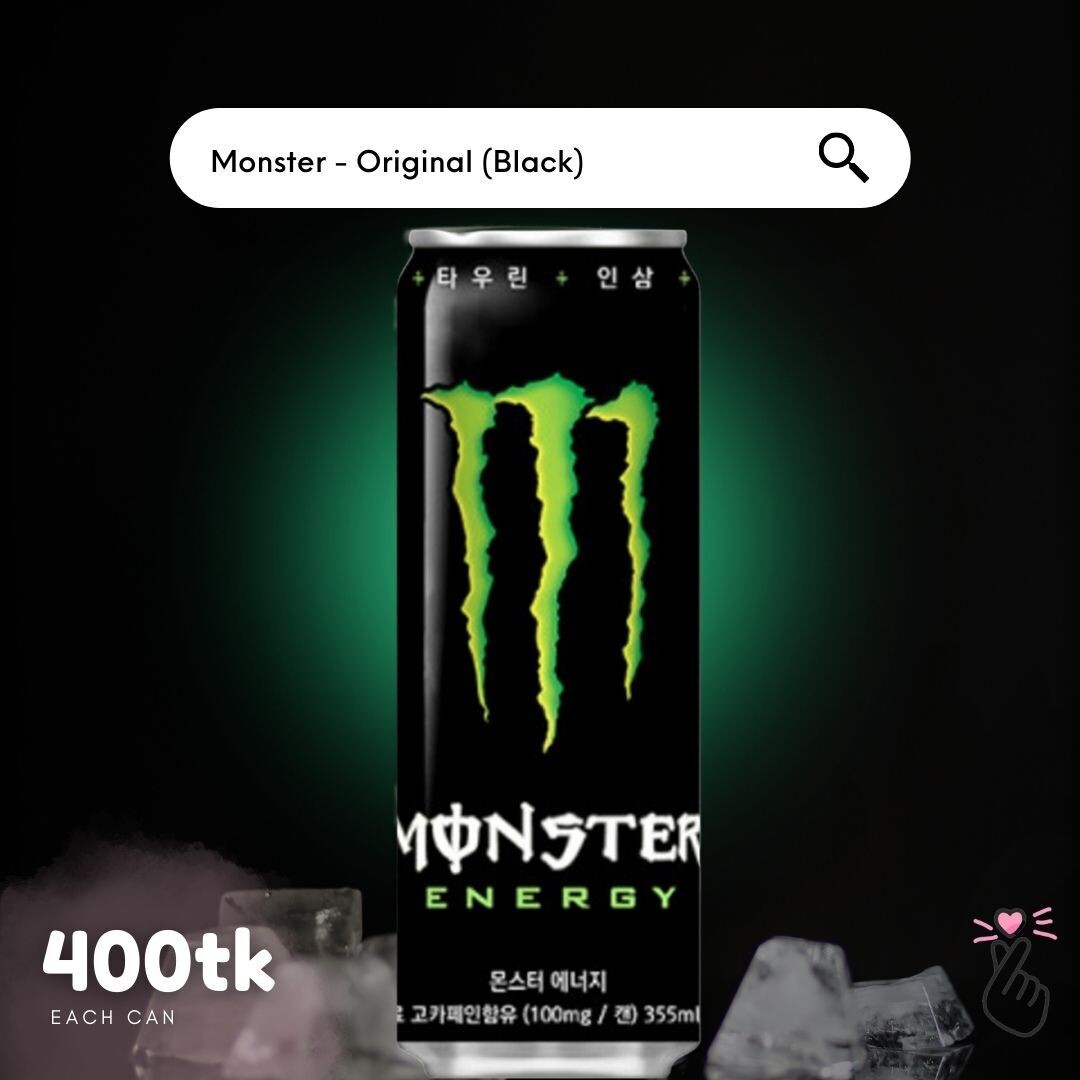 Monster - Original (Black) - 355ml