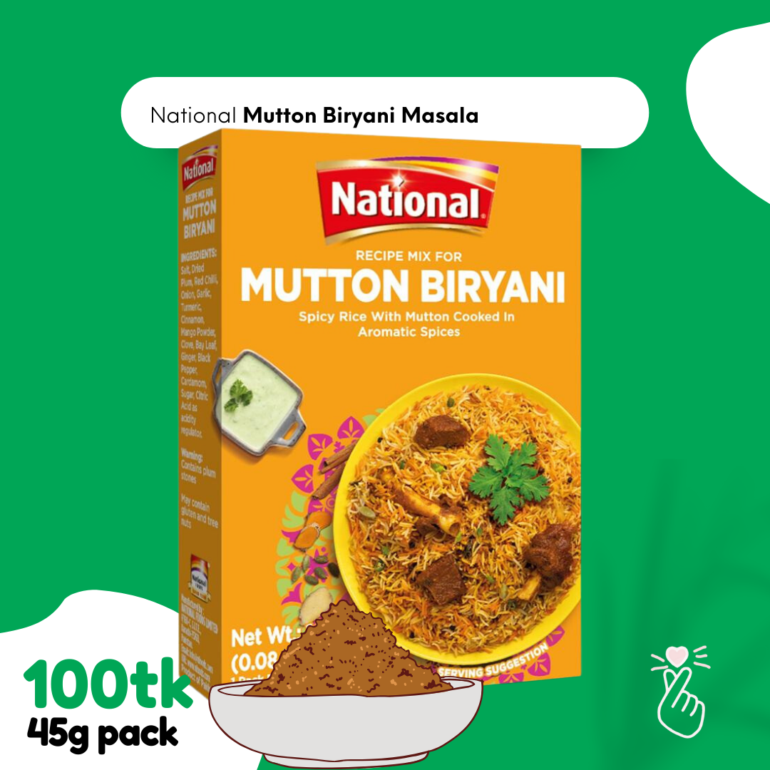 National Masala Mutton Biryani