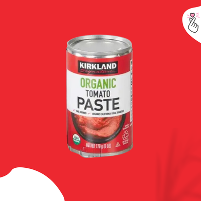 Kirkland Organic Tomato Paste 170g (mini can)