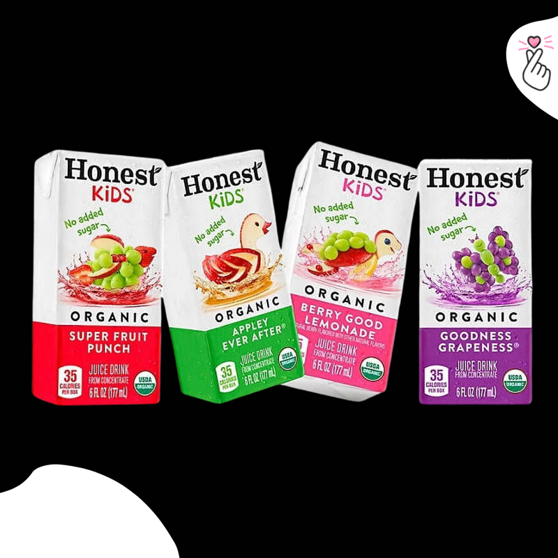 Honest Kids Juice - 177ml Tetra Pack (USA) [no added sugar]