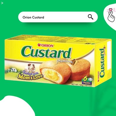 Orion Custard 138g