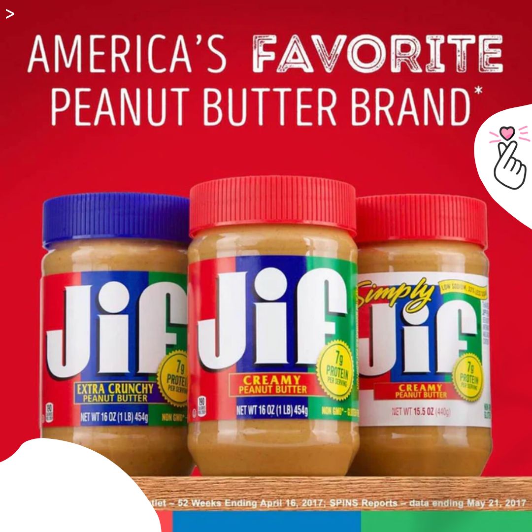 JIF Peanut Butter 454g