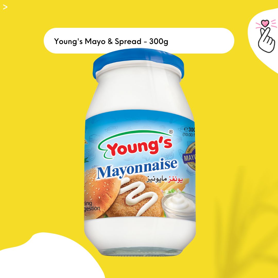 Young&#39;s Mayo &amp; Spread (Pakistan) - 300ml Jar