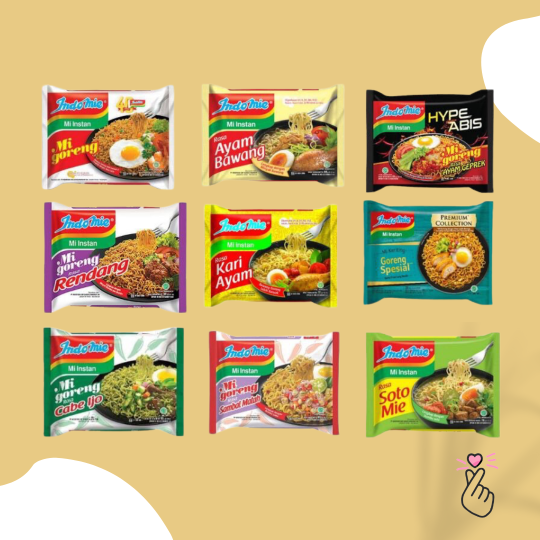 Indomie Noodles (Indonesian Version)