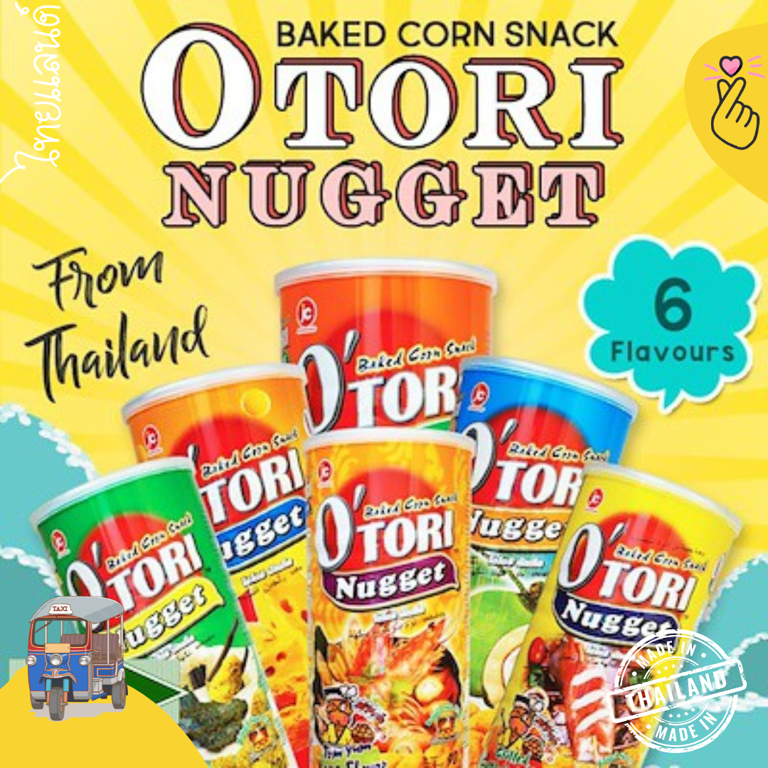 O&#39;Tori Cans Baked Corn Snacks