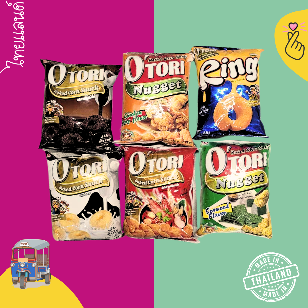 O&#39;Tori Foil Packs - Baked Corn Snacks