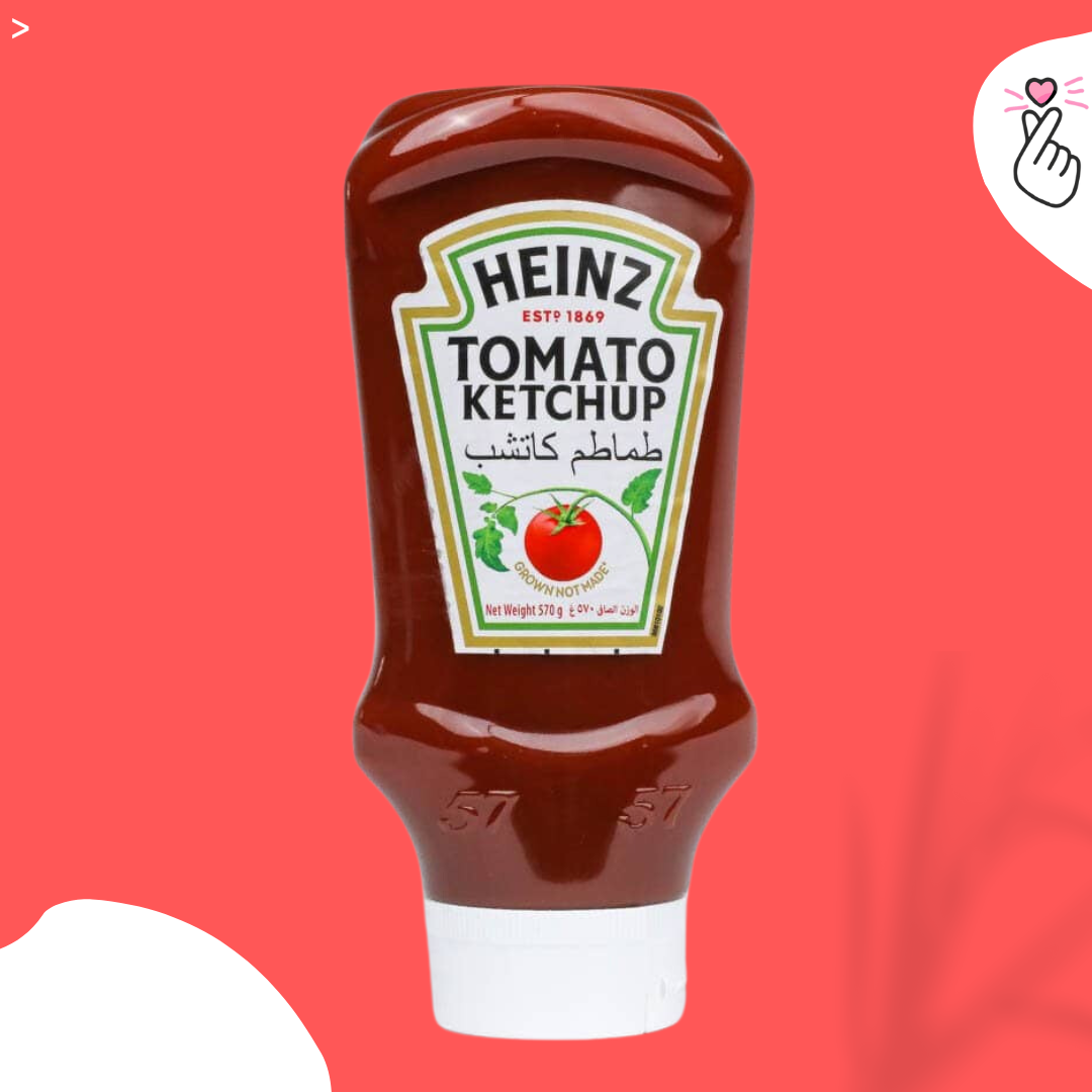 Heinz Tomato Ketchup Squeezy 570g