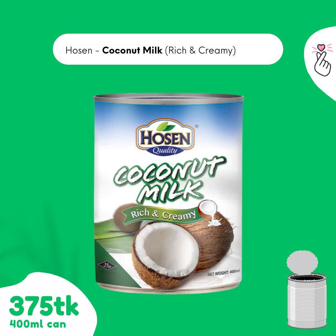 Hosen - Coconut Milk - Rich&amp;Creamy - 400ml