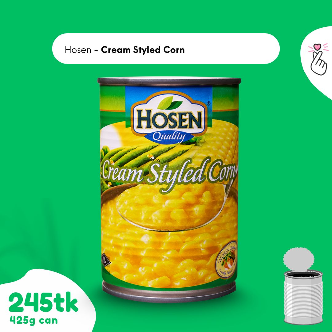 Hosen - Cream Styled Corn - 425g