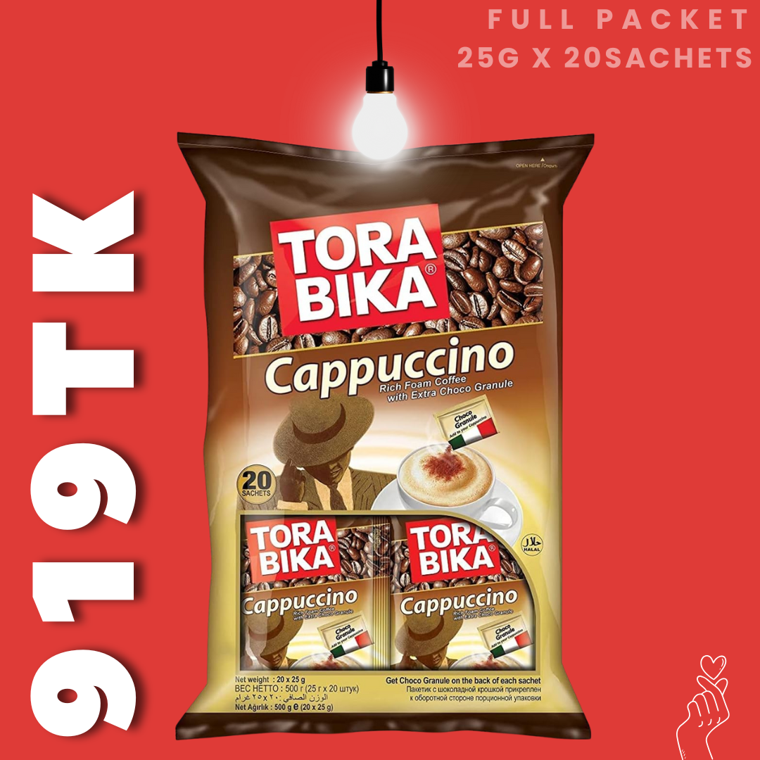 Tora Bika with Sugar - 20x25g
