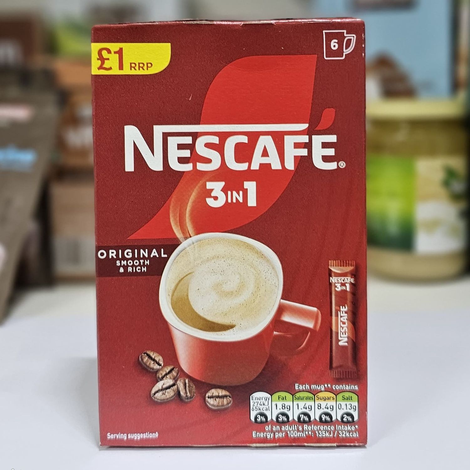 Nescafe Classic Coffee Box (UK)