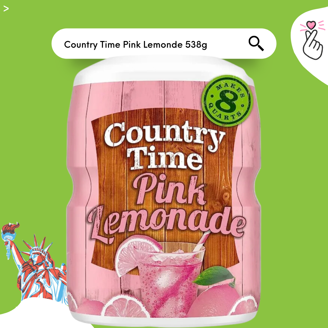 Country Time Pink Lemonade 538g
