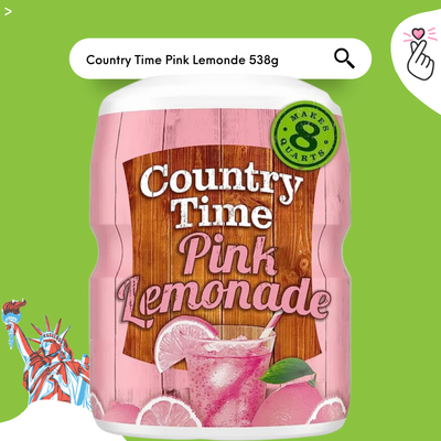 Country Time Pink Lemonade 538g