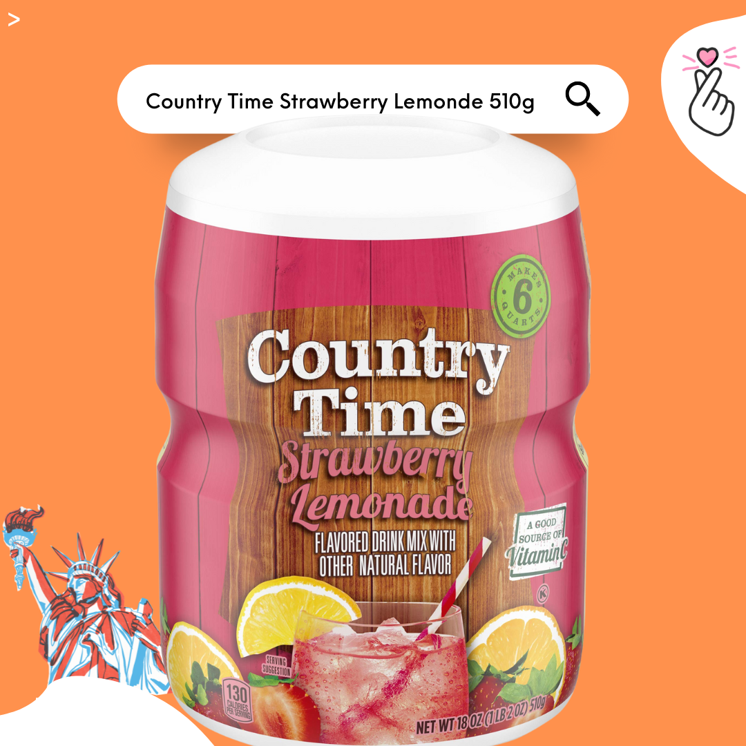 Country Time Strawberry Lemonade 510g