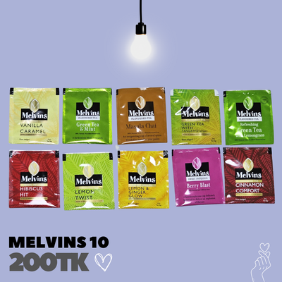 Melvins 10 - Tea Package - 10 sachets