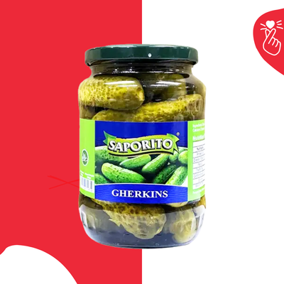 Saporito Gherkinns (6-9cm) 670g