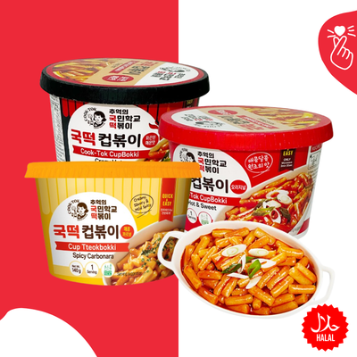 Cook-Tok Tteokbokki Bowl - 140g (Halal)