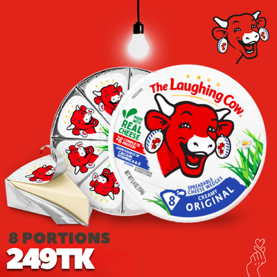 [TLC 08] [1 box] The Laughing Cow Cheese - 8 portions  (Expiry Oct25)