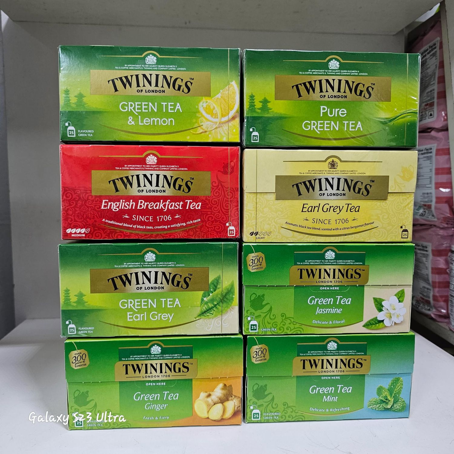 Twinings Classic Tea Box (25 tea bags) (UK)