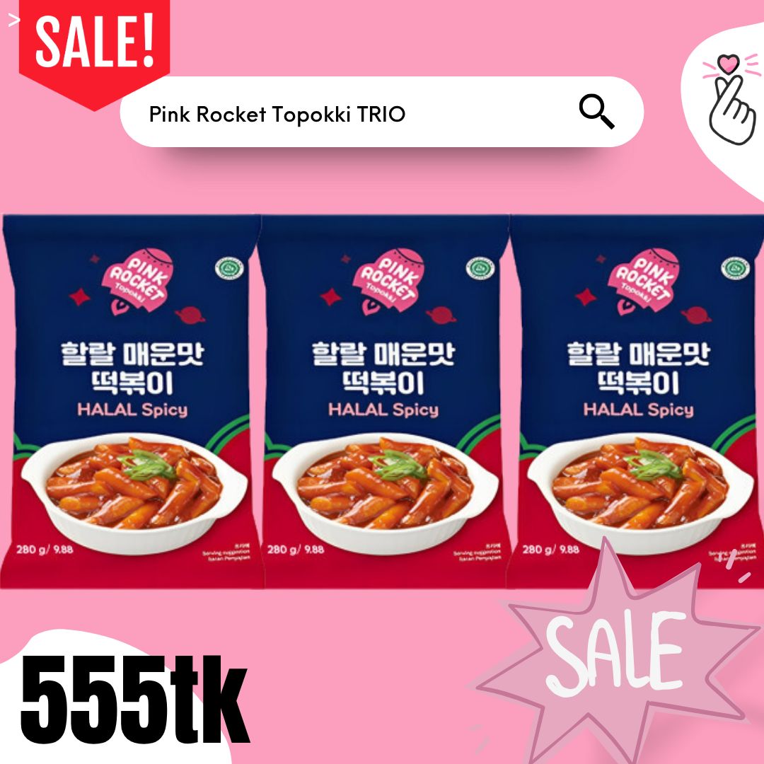 SUPER SALE – PR TOPOKKI TRIO (SPICY + SPICY + SPICY)