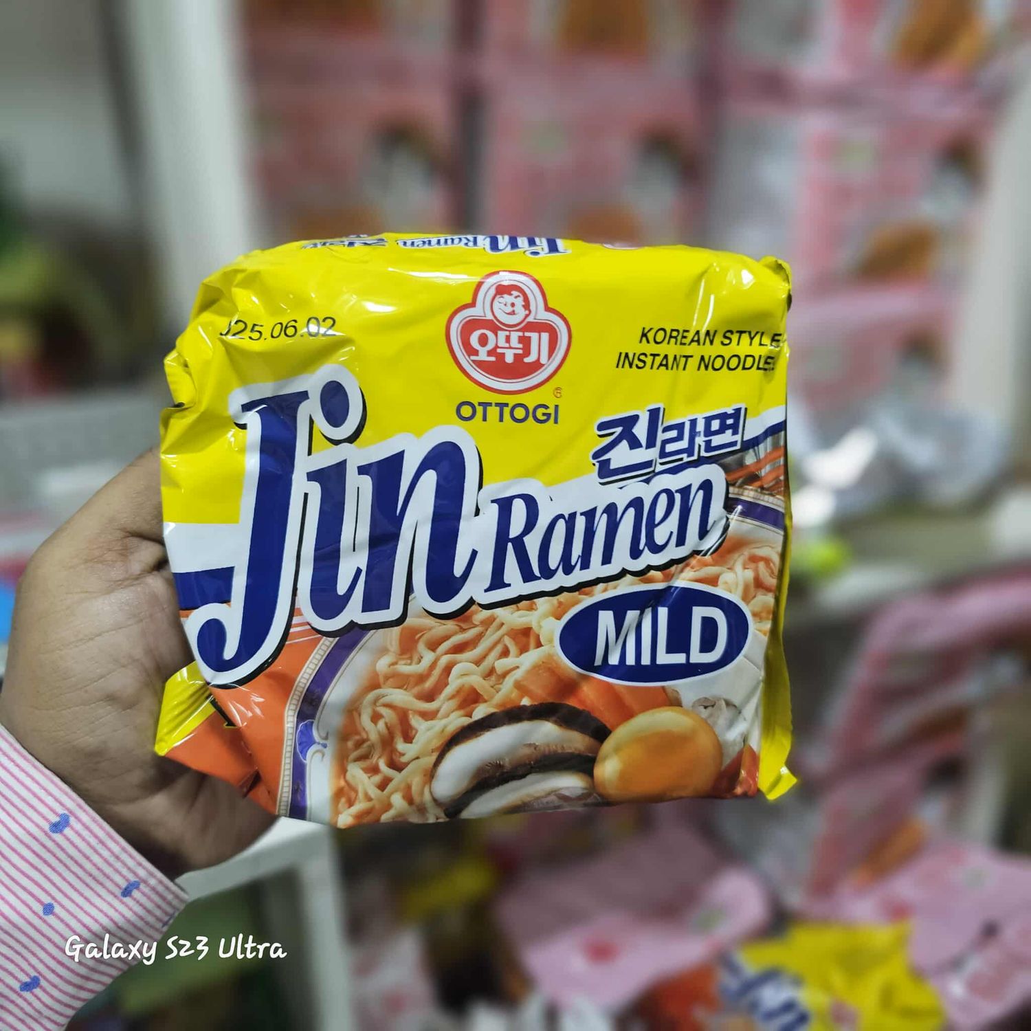 [Expired] Jin Ramen Mild - single pack (no Halal sign)