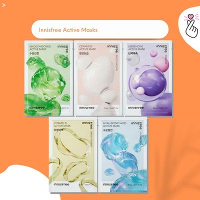 [41] Innisfree - Active Mask - Ceramide	(Moisturizing)