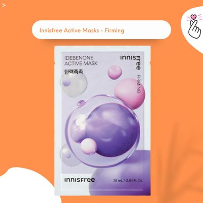 [43] Innisfree - Active Mask - Idebenone	(Firming)