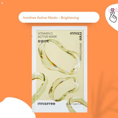 [45] Innisfree - Active Mask - Vitamin C	(Brightening)