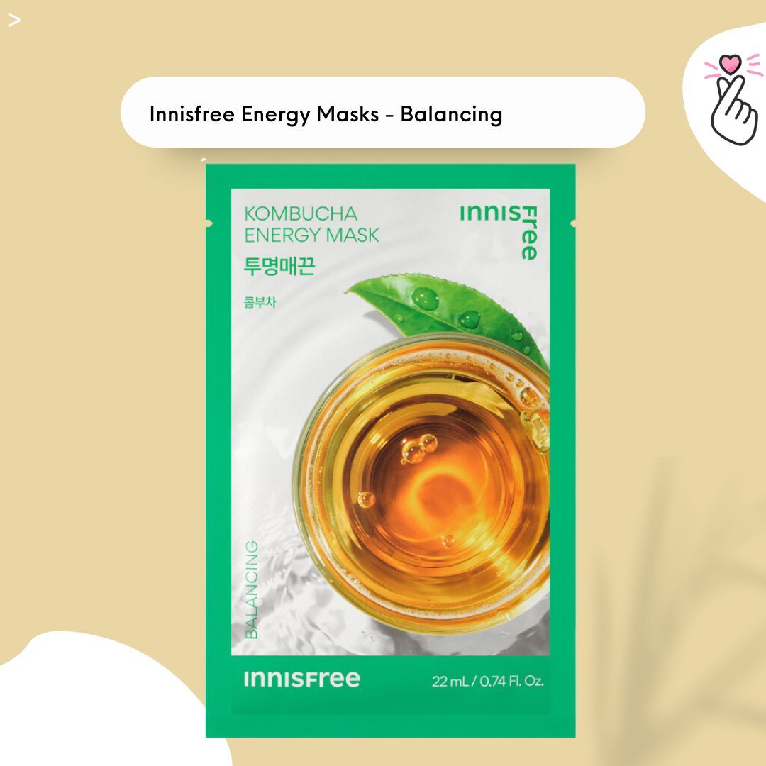 [218] Innisfree - Energy Mask - Kombucha	Balancing