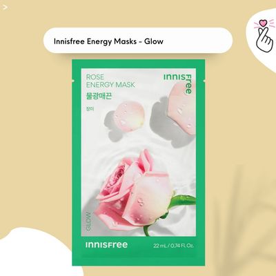 [33] Innisfree - Energy Mask - Rose	(Glow)