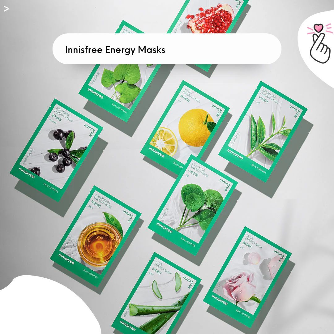 [219] Innisfree - Energy Mask - Green Tea (Hydrating)
