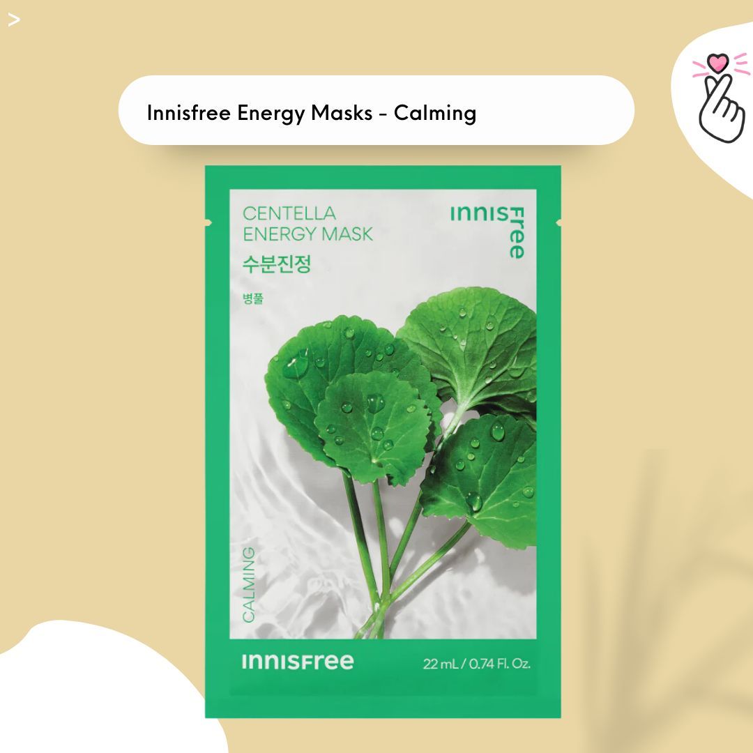 [214] Innisfree - Energy Mask - Centella (Calming)