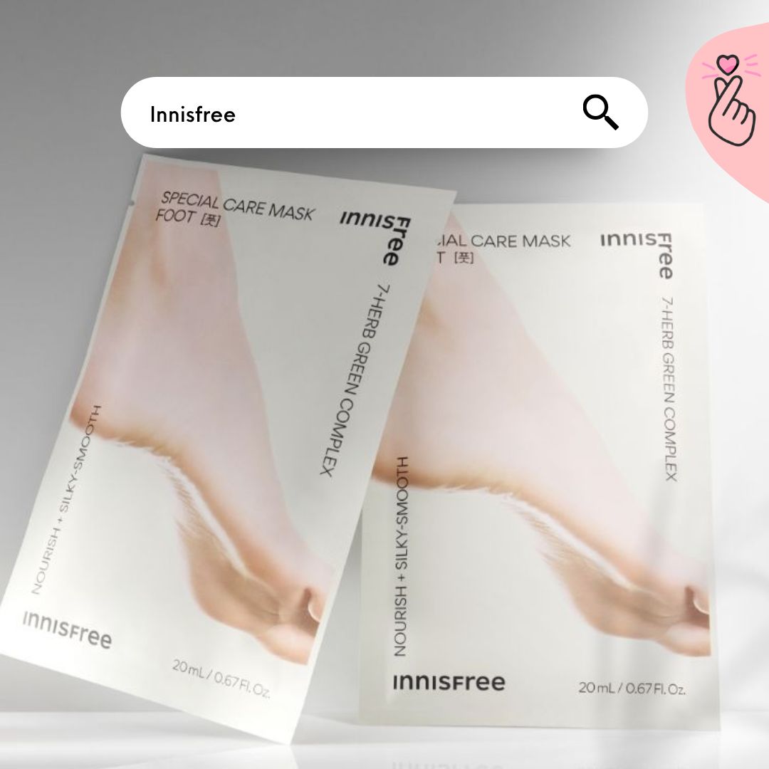[227] Innisfree - Special Care Mask - Foot Mask (Nourishing)
