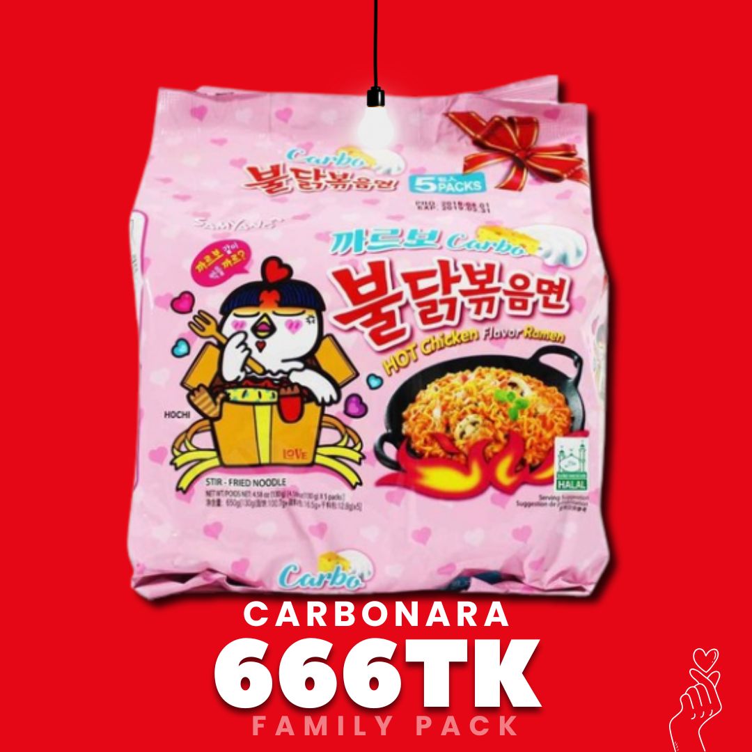 [JULY] Samyang Carbonara - Family Pack