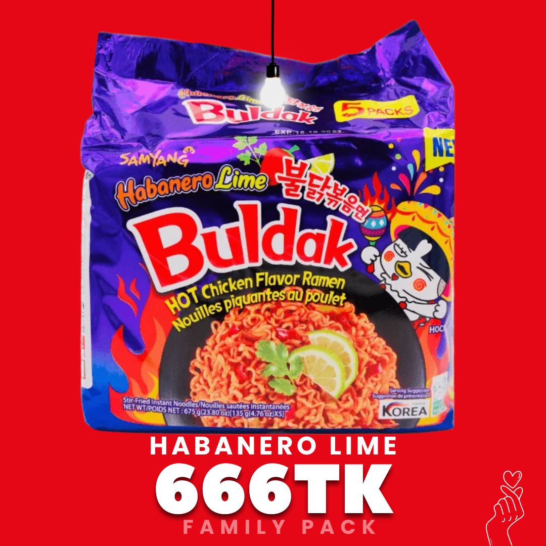[JULY] Samyang Habanero Lime - Family Pack