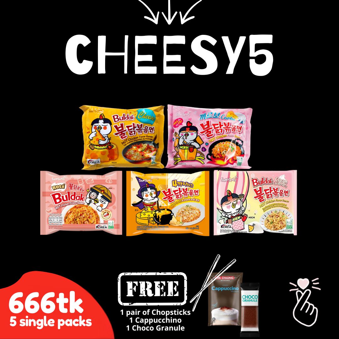 [JULY] Samyang CHEESY5 +++