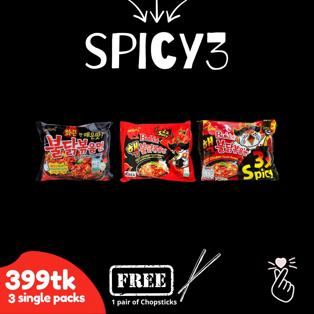 [JULY] Samyang SPICY3 +