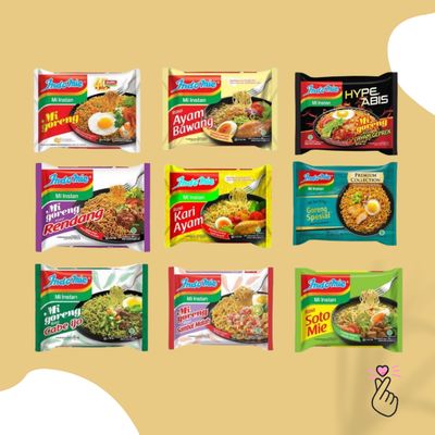 Indomie Noodles (Indonesian Version)
