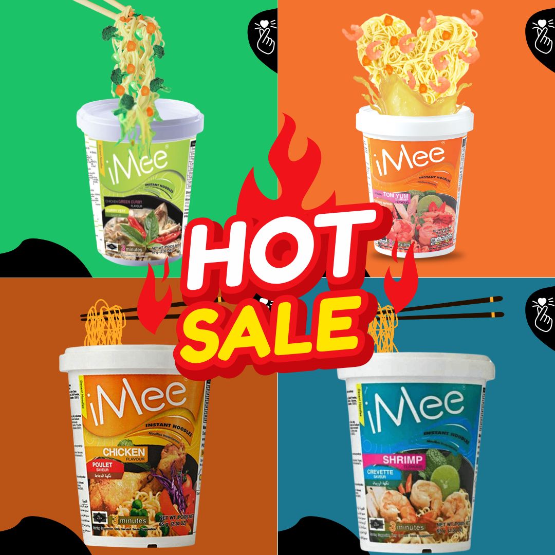[SUPER SALE] iMee Cup Noodles (Expiry: 27th Sep)