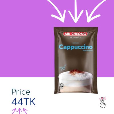 Aik Cheong Cappucchino - Single Sachet (Expiry: 17/09/25)