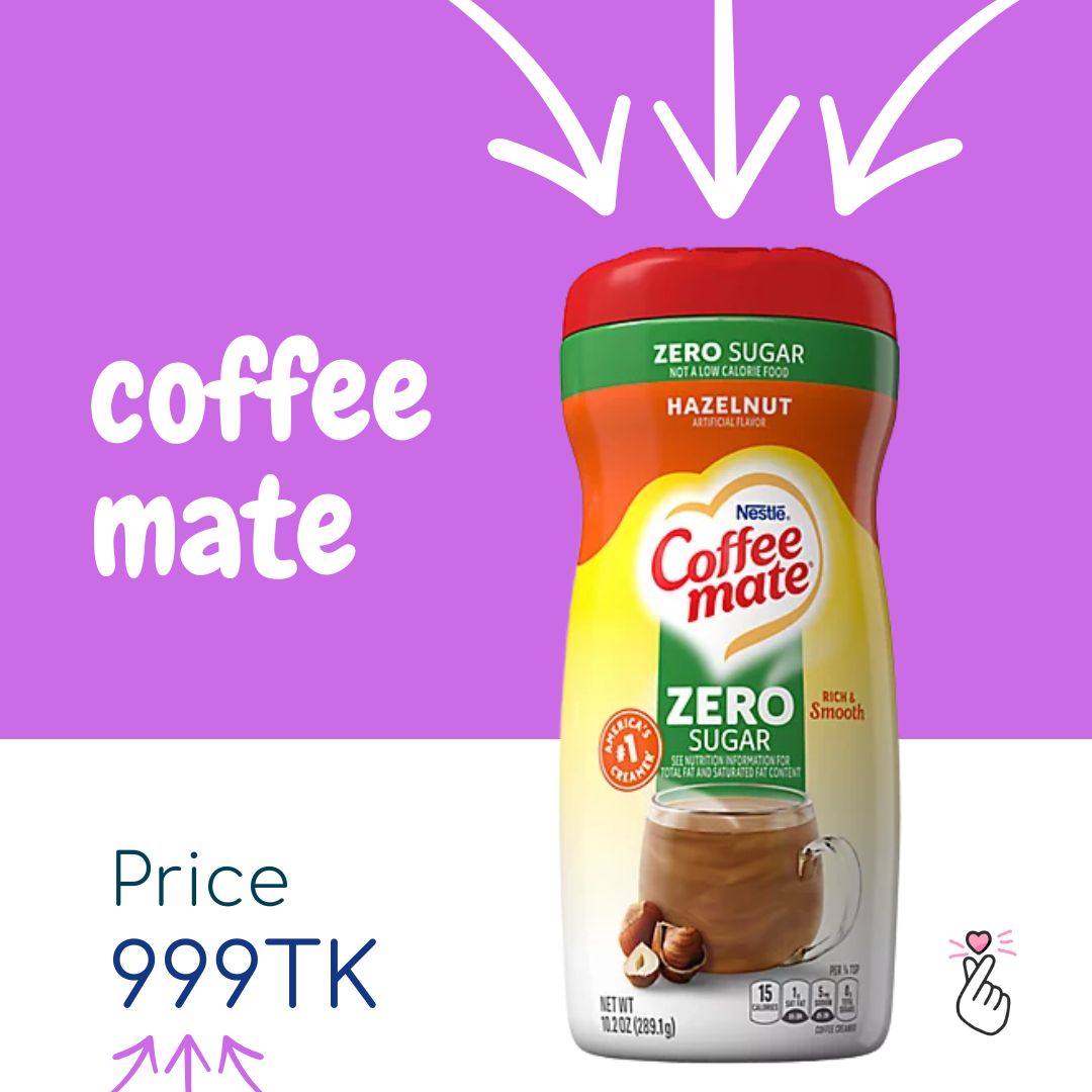Coffee Mate (USA) - Zero Sugar Hazlenut 289g
