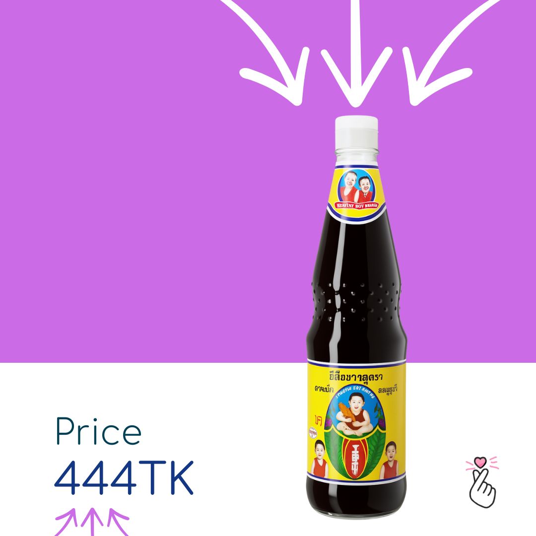 Healthy Boy Soy Sauce 700ml (Halal)