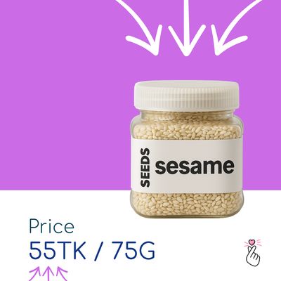 [tester] White Sesame Seeds - 75g