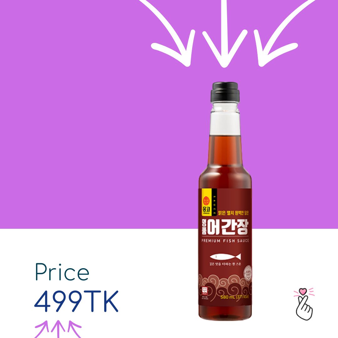 Mongoo Premium Fish Sauce 580ml