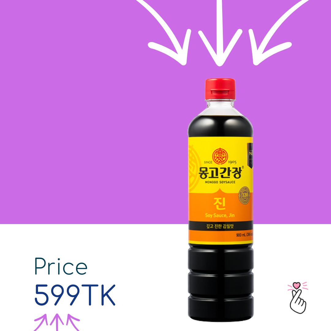 Mongoo Jin Soy Sauce 900ml