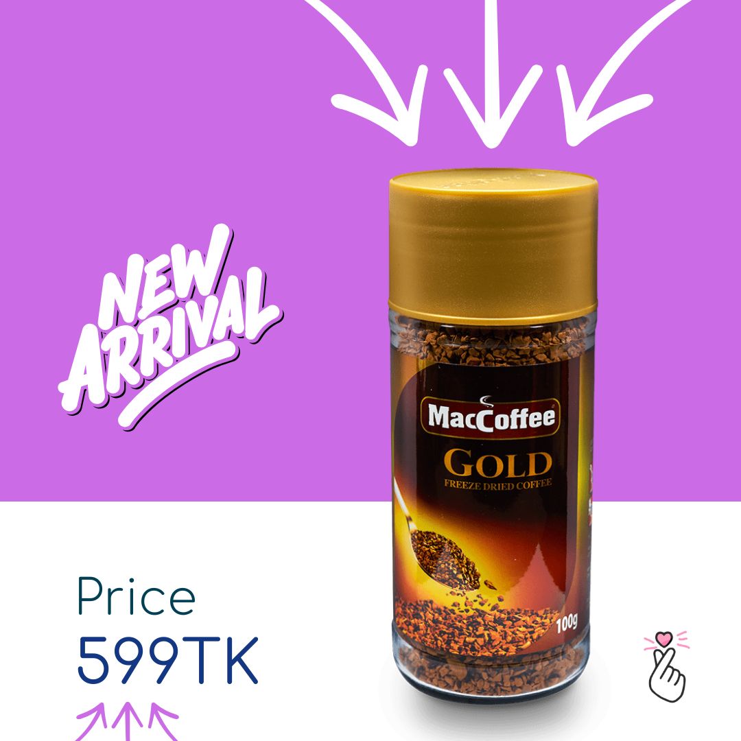 MacCoffee 100g - Gold Jar