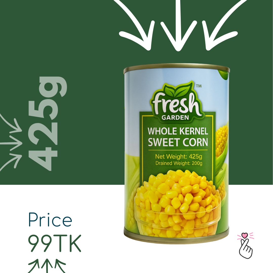 Fresh Garden Sweet Corn Can - 425g